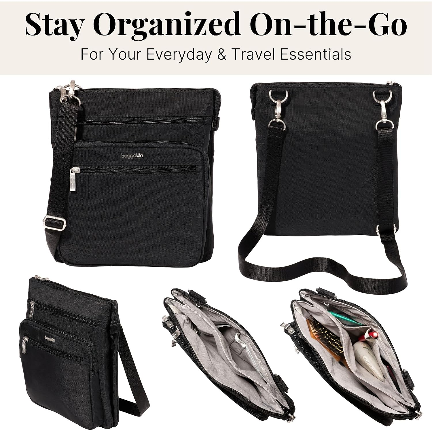 Baggallini Out And About Crossbody