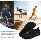 Racqua Water Shoes Quick Dry Barefoot Beach Aqua Sport Swim Surf Pool Hiking Diving Walking For Men Women