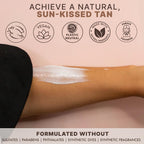 Beauty By Earth Self Tanner - Usa Made With Natural & Organic Ingredients, Moisturizing Self Tanning Lotion With Aloe Vera & Coconut For A Natural Glow, Streak-Free Fake Tan (Medium)