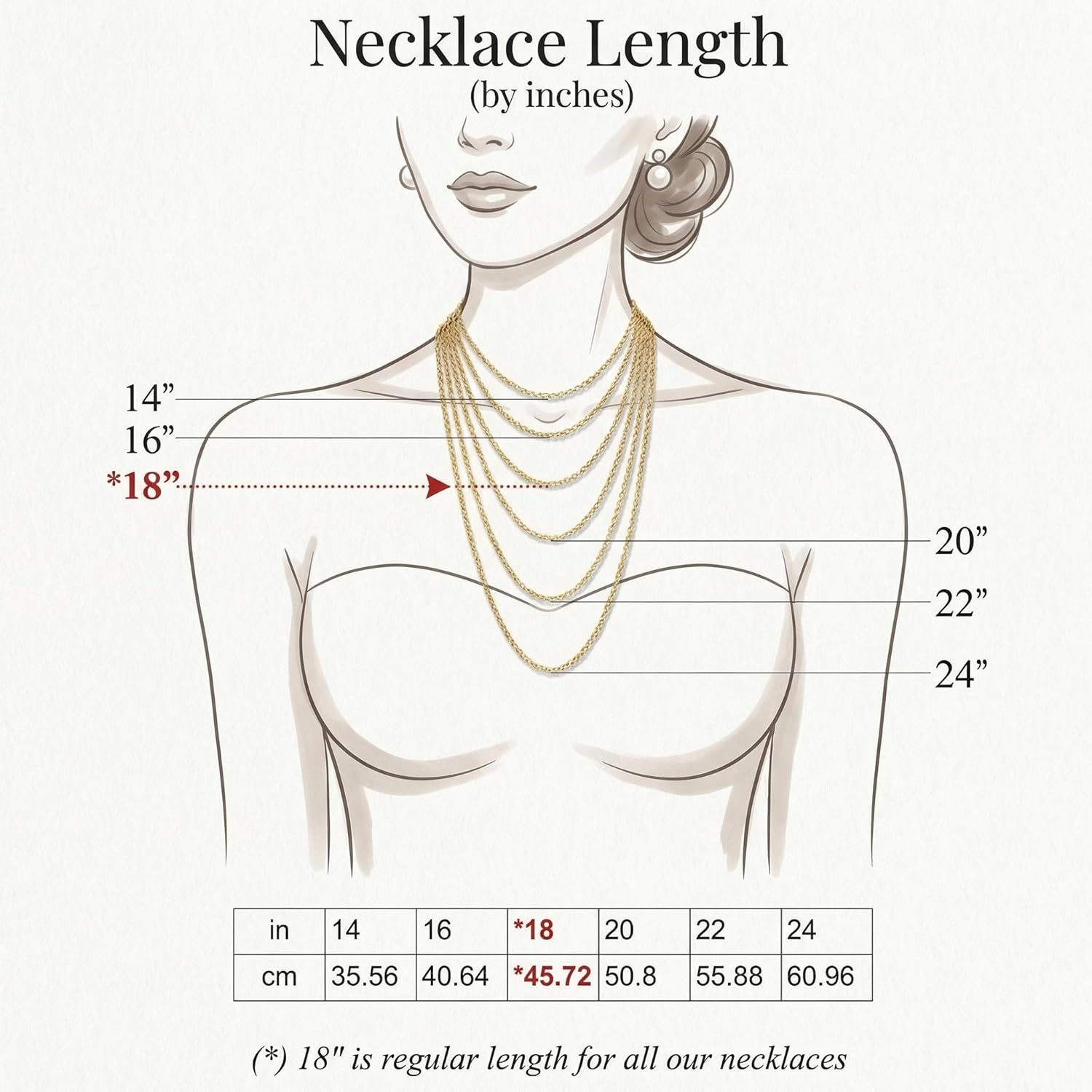 9K 14K Solid Gold Personalized Multi Name Necklace for Women - 1 to 6 Custom Names, 14-24 Inch, Handmade in USA - Galaxy Gold