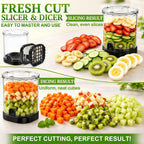 Hendiy 2-In-1 Fruit Slicer Cup, Stainless Steel | Strawberry Slicer Dicer, With Lid & Push Plate, Portable Kitchen Gadget, For Strawberry Banana Grape Egg Vegetable Salad