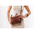 Portland Leather Goods Metro Crossbody Bag For Women – Handmade From The Finest Full-Grain Hides