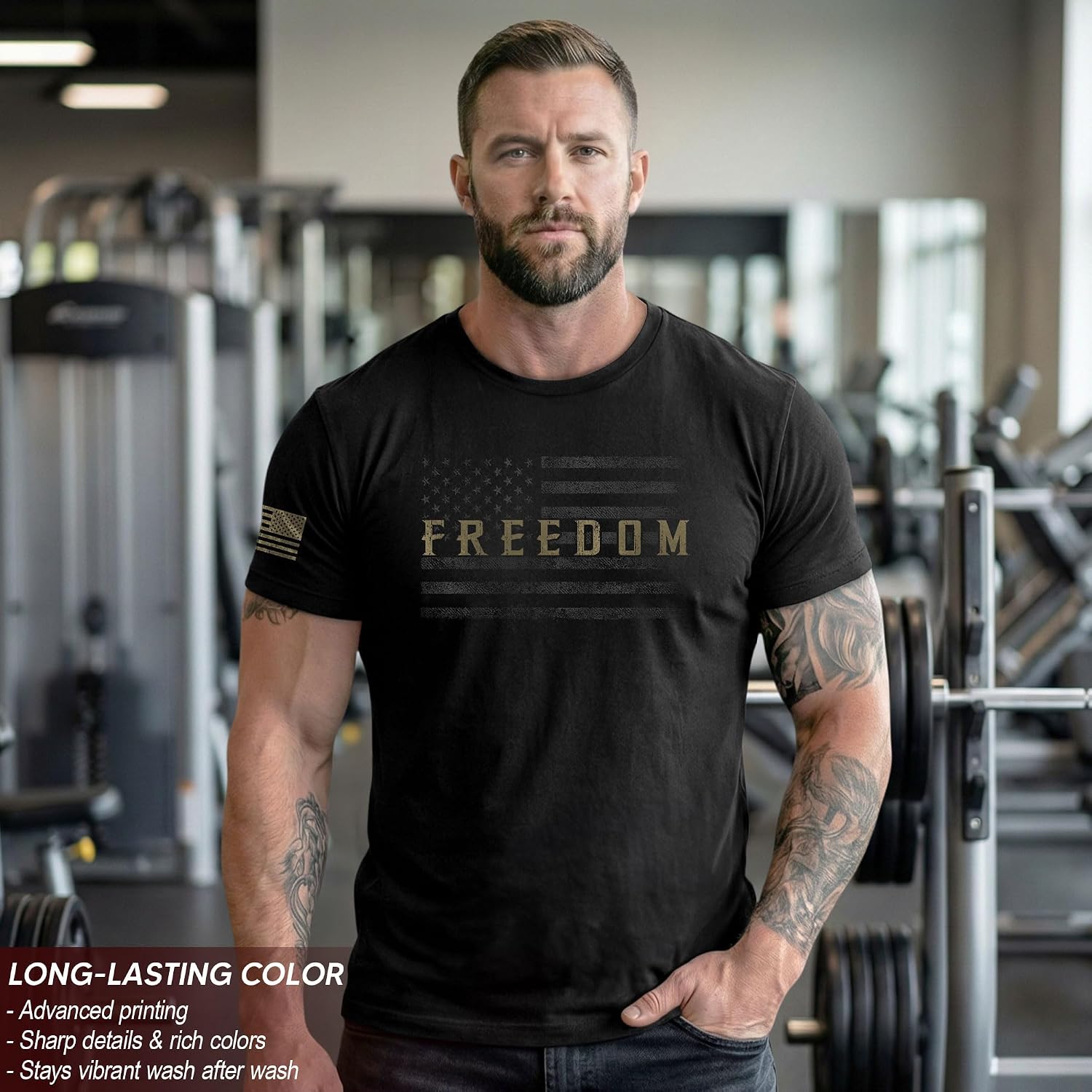 Freedom T Shirt, American Flag Shirt, Freedom Shirts For Men, Patriotic Shirts For Men