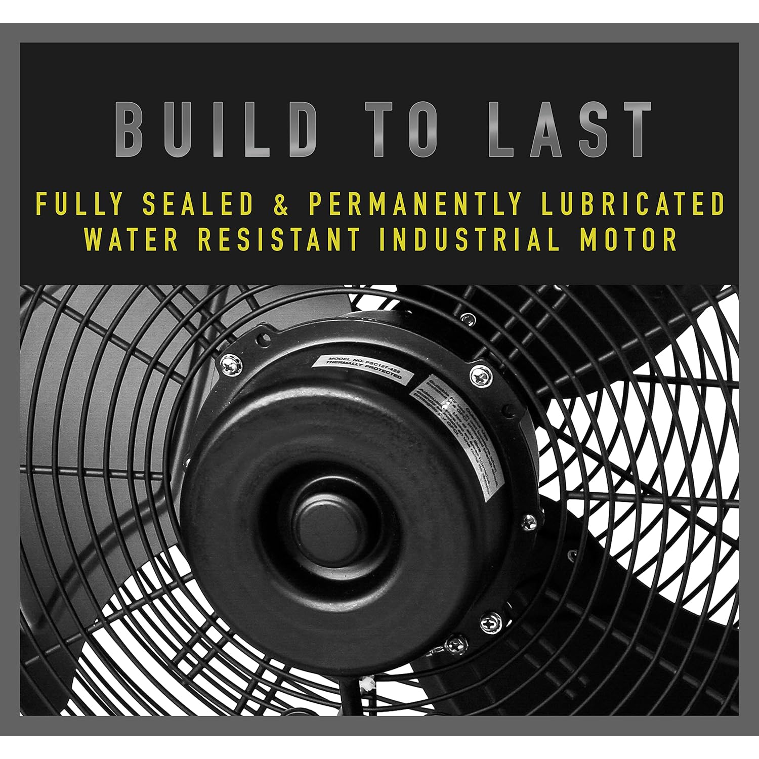 Iliving 18" Wall Mounted Fan - 6360 Cfm, 3-Speed, Industrial Grade, Commercial/Residential, Weatherproof Outdoor/Indoor Fan For Garage, Patio, Workshop, Greenhouse | Ul Listed, Mist Kit Compatible