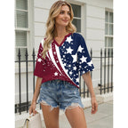 Lomon Women'S Dressy 3/4 Length Sleeve Tops Business Casual Blouses Summer Tees Shirts