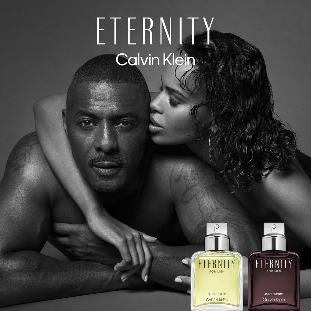 Calvin Klein Eternity Eau de Toilette – Fougère Men's Cologne – With Notes of Mandarin, Sage, Cedarwood & Amber – Long Lasting Fragrance