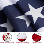 2X4 Ft American Pleated Fan Flag, Patriotic Half Fan Bunting Flag, Indoor Outdoor For Red White Blue Usa 250Th Anniversary 4Th Of July Decoration Patriotic Decor Memorial Day (Set Of 5)