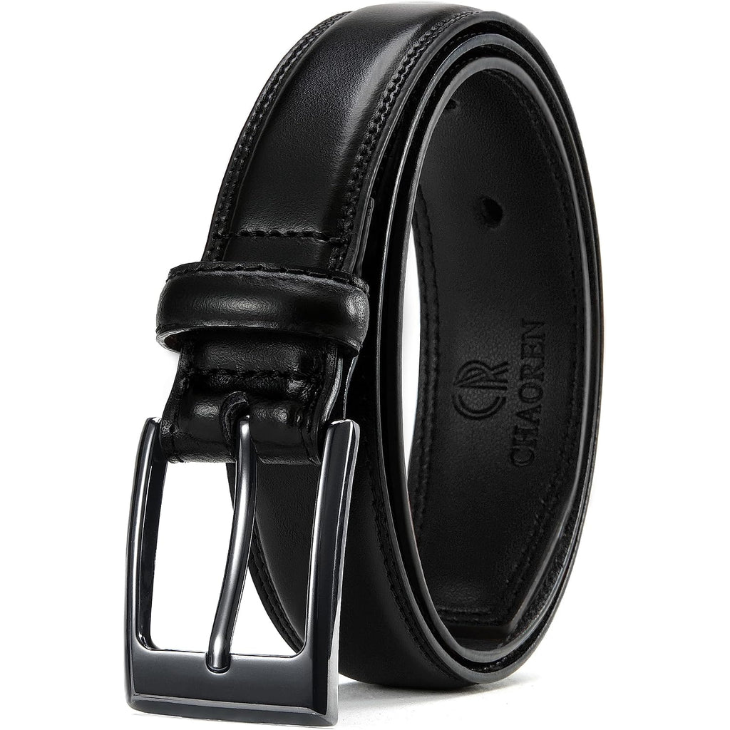 Chaoren Mens Belts Leather Gift For Men - Ideal Match For Mens Dress Shoes