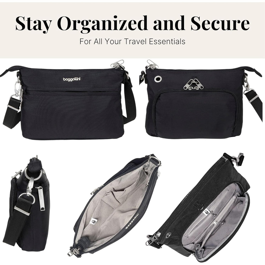 Baggallini Securtex™ Anti-Theft Memento Crossbody