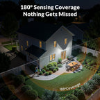 Lepower Led Security Light Motion Sensor Outdoor Lights, Bright 38W 4200Lm | 72 Ft Range, Ip65, Easy To Install, 180° Motion Sensor, 5500K, 3 Head Detected Waterproof Flood Light For Garage, Yard, Porch