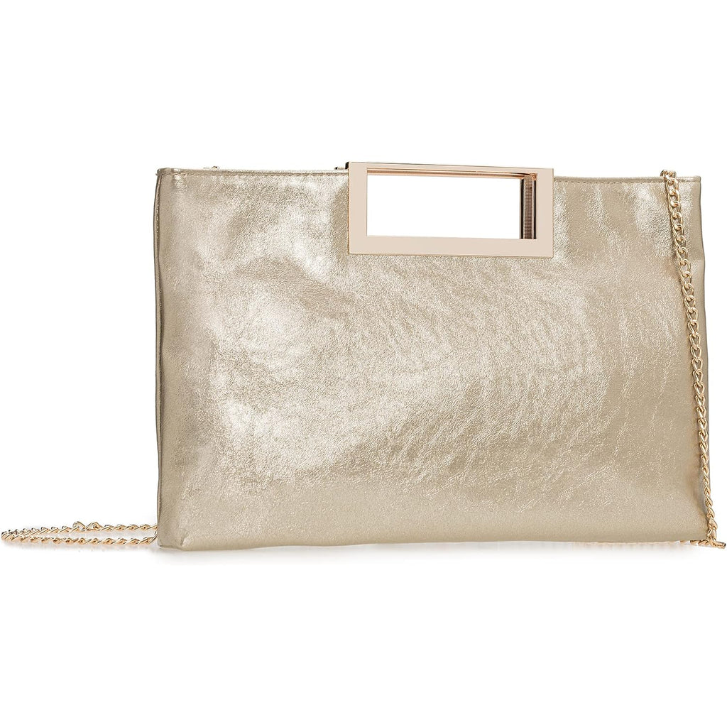 CHARMING TAILOR Fashion PU Leather Handbag Stylish Women Convertible Clutch Purse