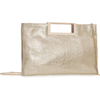 CHARMING TAILOR Fashion PU Leather Handbag Stylish Women Convertible Clutch Purse