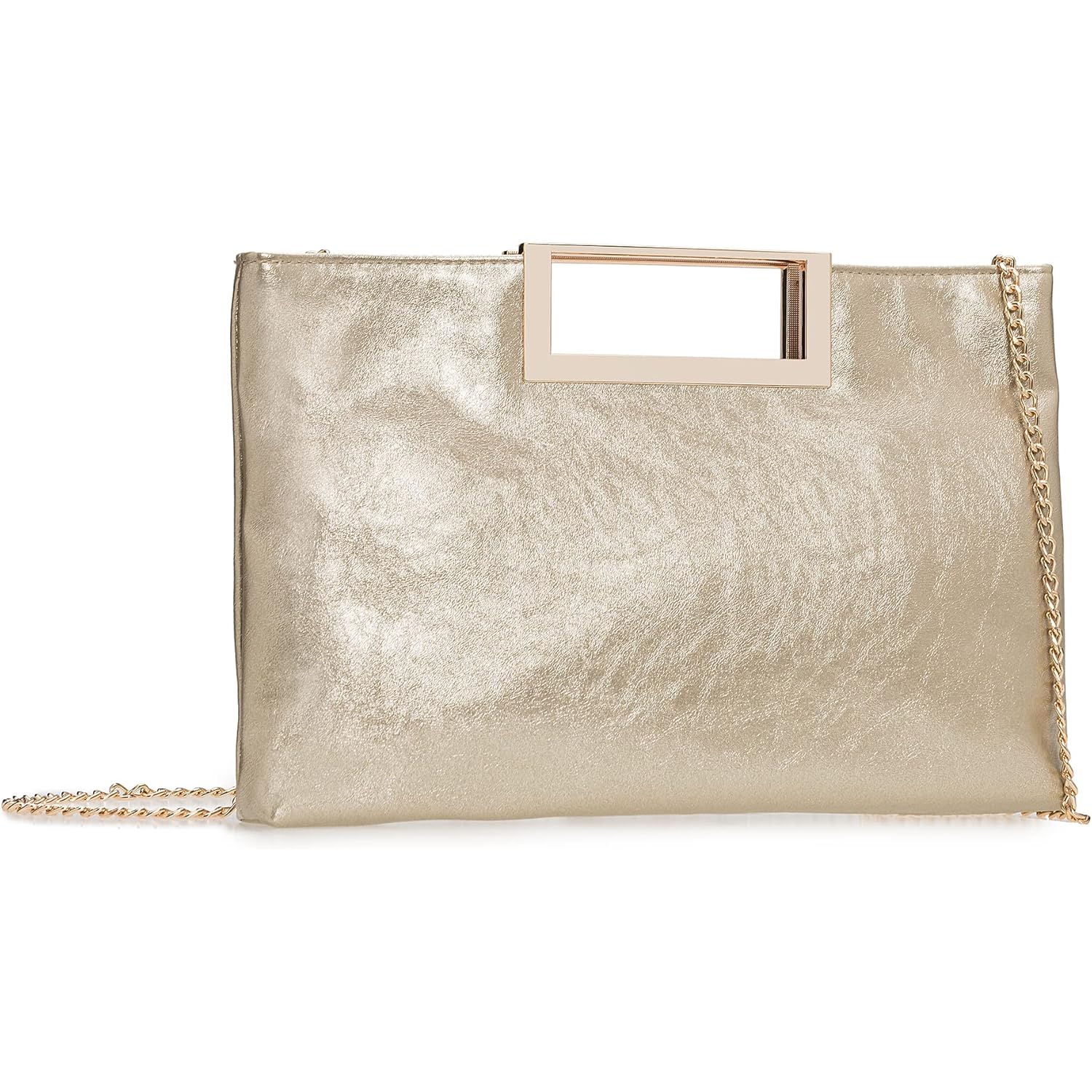 CHARMING TAILOR Fashion PU Leather Handbag Stylish Women Convertible Clutch Purse