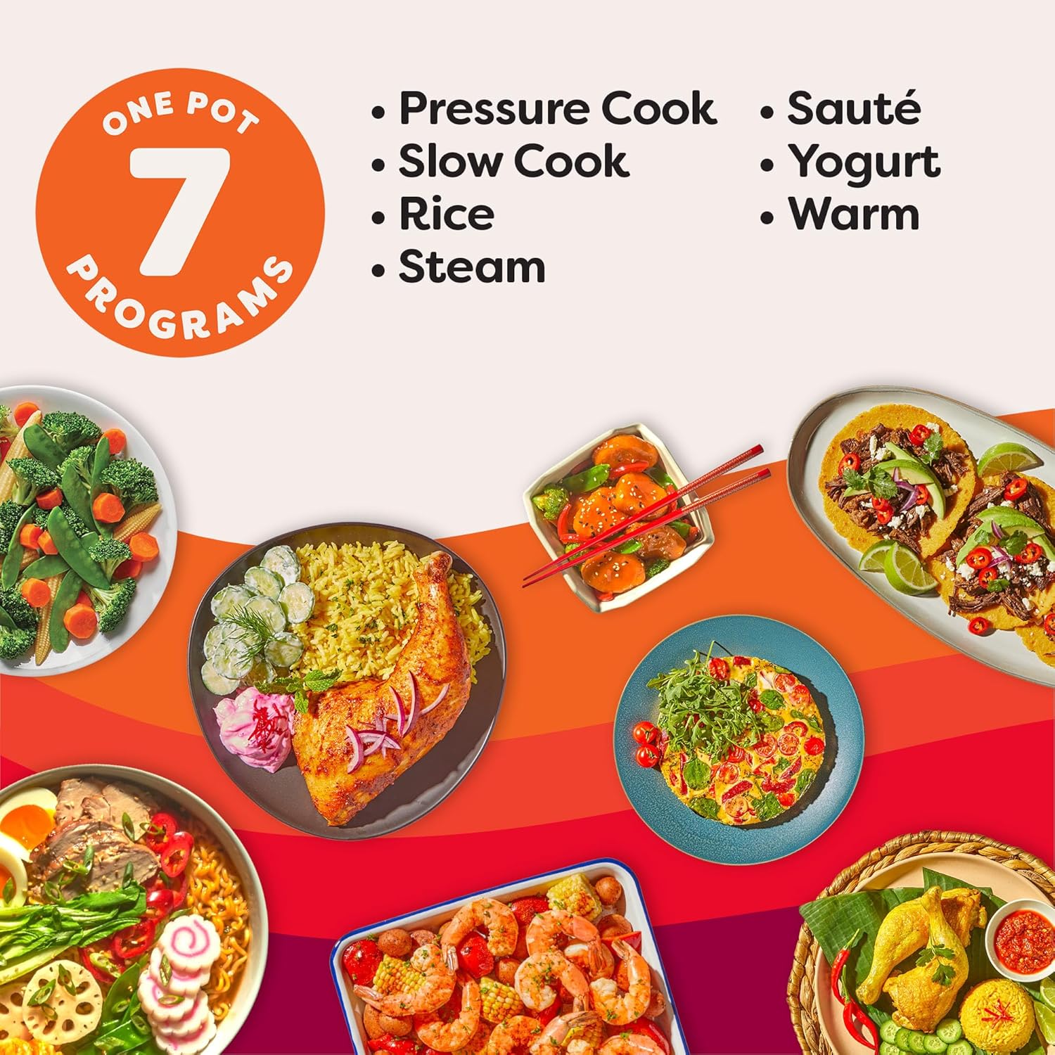 Instant Pot 4QT RIO Mini 7-in-1 Multi-Cooker, Pressure Cooker, Slow cook, Sauté, Steam, Rice Maker, Yogurt, & Warmer, Black, 4 Quarts