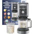 Ninja Creami Deluxe Ice Cream Maker | 11-In-1 Create Frozen Desserts, Sorbet, Milkshakes, Yogurt & More | Includes 2 Dishwasher Safe Xl 24 Oz. Tubs With Storage Lids | Silver | Nc501