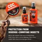 Ben'S 100 Tick & Insect Repellent - Alcohol-Free Deet Insect Repellent Pump Spray - Offers 10 Hours Of Protection For Adults & Children -3.4 Fl Oz (2 Pack)