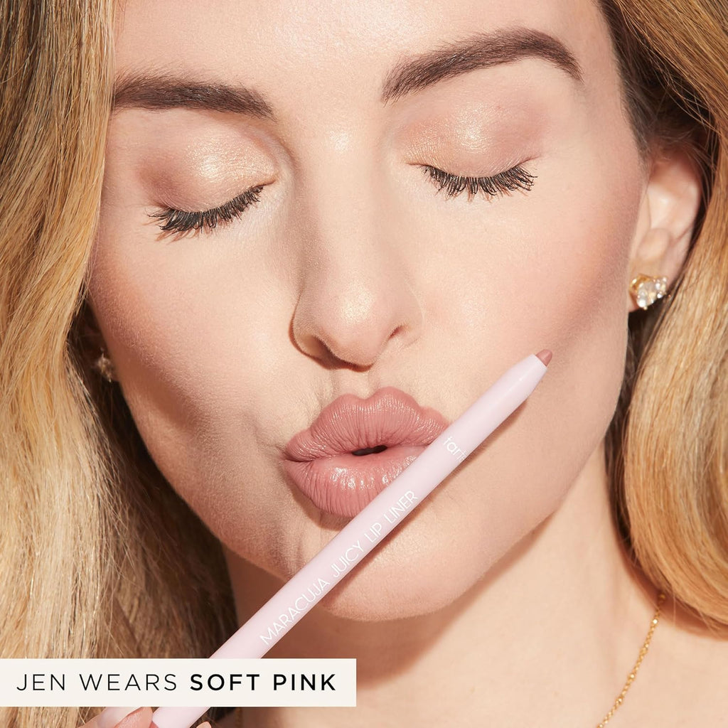 tarte maracuja juicy lip liner – Creamy, Matte, Lip Liner with Hyaluronic Acid with Vitamin E, Vegan & Cruelty-Free