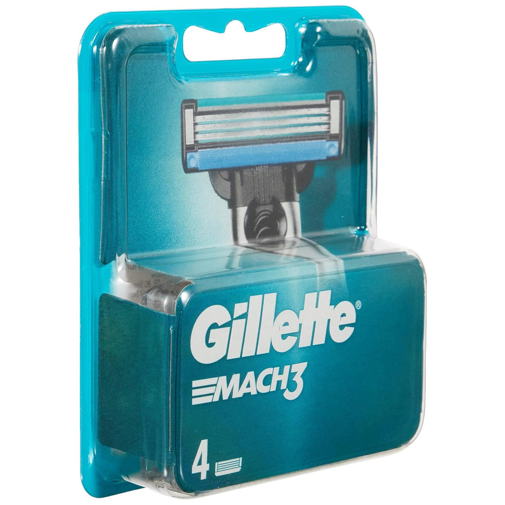 Gillette Mach-3 Cartridge - Pack of 4