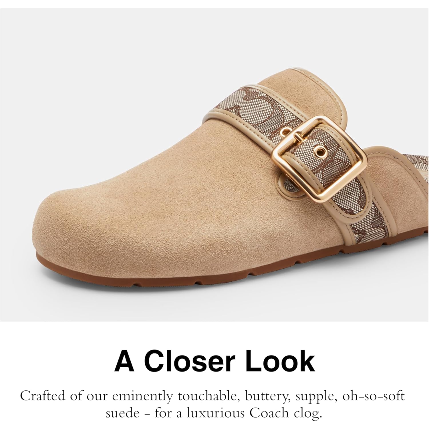 COACH Women's Archival Buckle Clog