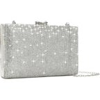 Women'S Sparkling Clutch Purse Elegant Glitter Evening Bags Bling Evening Handbag For Dance Wedding Party Prom Bride