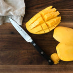 Henckels Classic 4-Inch Paring Knife, Razor-Sharp, German Engineered | Fully Forged Construction Provides Balance With Traditional Triple-Rivet Handles Enables Comfortable Easy Cutting.