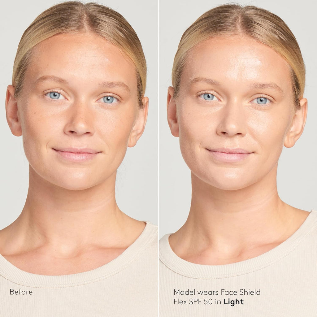 Flex Tinted Mineral Sunscreen Spf 50, Tone-Adapting Buildable Coverage With Zinc Oxide