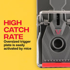 Victor Power-Kill Mouse Traps, 6-Pack Humane Snap Traps | Indoor Mice Control, Reusable Easy Set Rodent Traps, Safe For Use Around People And Pets When Used As Directed