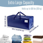 Veno 8 Pack Heavy Duty Moving Bags With Backpack Straps, Zippers & Handles, Extra Large Packing Bags For College Dorm Essentials, Moving Supplies Alternative To Cardboard Moving Boxes