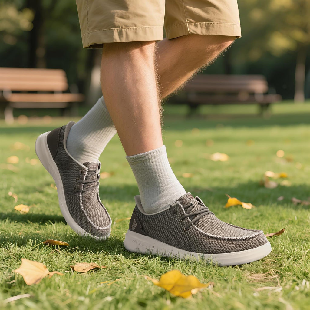 Slip On Shoes For Men With Arch Support, Lightweight Mens Slip On Shoes, Breathable Mens Casual Shoes, Orthopedic Mens Loafers With Non Slip Sole