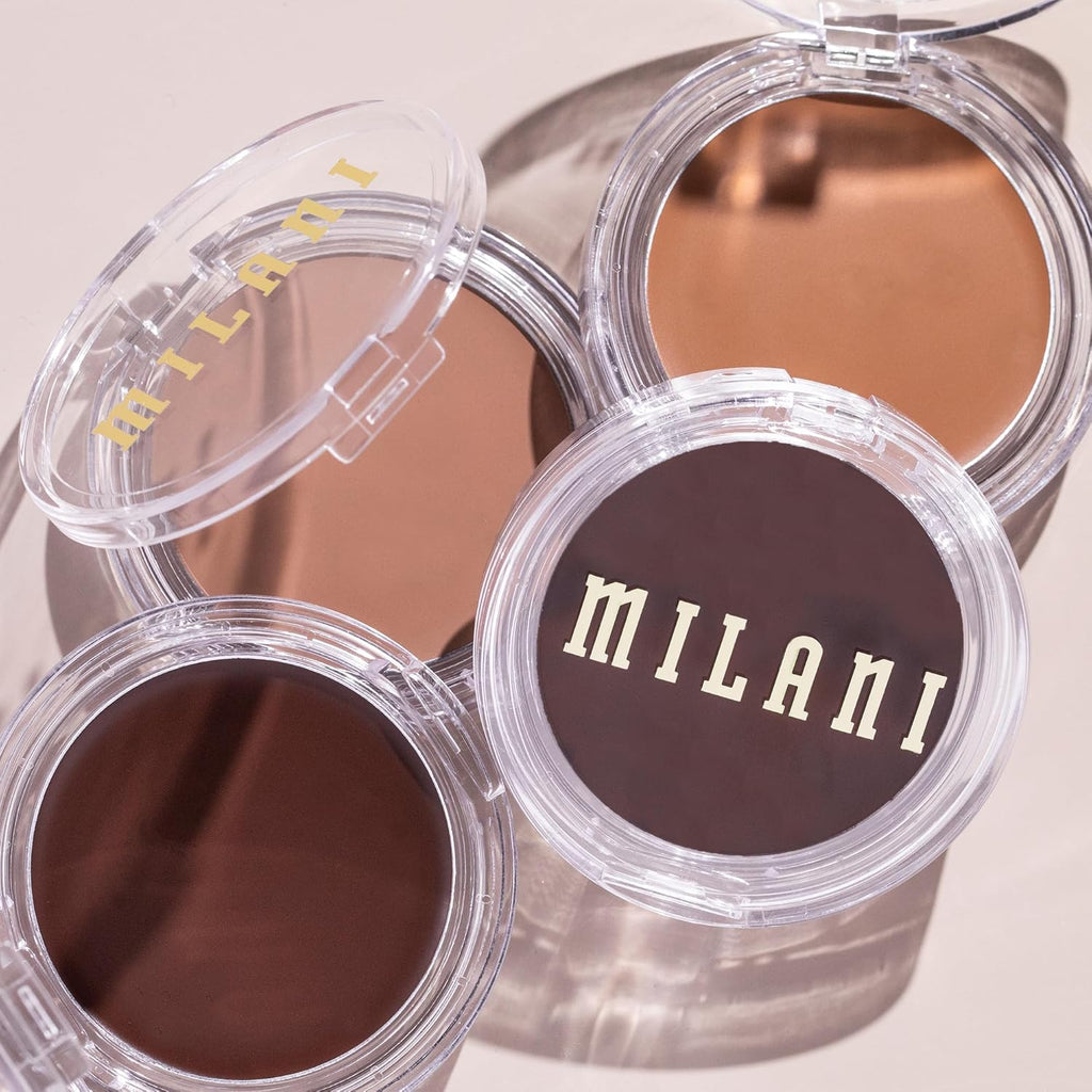 Milani Cheek Kiss Cream Bronzer, 120 - Spilling Tea, Vegan & Cruelty-Free, Made in Korea, Lightweight Glow, Soft Matte Finish