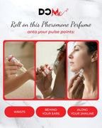 Do Me Pheromones Perfumes for Woman - Take your Charm to a New Level - Alluring Enhanced Scents in a Convenient Roll On Perfume Oil Bottle - Confidence with Every Swipe 0.34oz