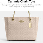 Coach Womens Cammie Chain Tote