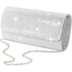lovyoCoCo Evening Bag Clutch Purses for Women Ladies Sparkling Party Handbag Wedding Bag