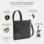 Travelon Anti-Theft Roam Small Crossbody