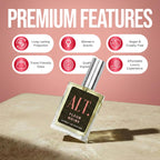 Alt. Fragrances Fleur Noire - Inspired By Blk Opiu.M Perfume For Women, Extrait De Parfum, Long Lasting Fragrance With Coffee, Jasmine & Vanilla Notes, 60Ml