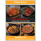 SMARTAKE Electric Roaster Liners, 10 Count Disposable Roaster Liners, Fits 16, 18, 22 Quart Roasters, Roaster Pan Oven Liners Plastic Cooking Bags for Instant Cleanup, 18 x 34 Inch