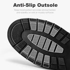 Planone Short Rain Boots for Women Chelsea Fashion Waterproof Ankle Non-Slip Matte Surface Rubber Boots Lightweight Outdoor Garden Shoes Work Booties for Ladies with Arch Support and Removable Comfort Insole