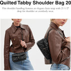 Coach Quilted Tabby Shoulder Bag 20 with Chain