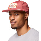 Columbia Ratchet Strap Snap Back Washed Red/West Fish