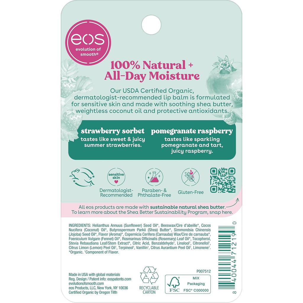 2 Pack Stick- Pom Rasp/Strawberry Sorbet