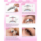 Emeda Magnetic Eyelashes Natural Look No Glue Reusable Magnetic Lashes With Applicator, Faux Mink Lashes Lightweight & Comfortable For Women Sensitive Eyes Daily Makeup With Mirror Case (11)
