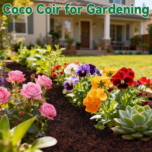 2 Pcs Coco Coir Brick For Plants- 100% Organic Coconut Coir For Garden Soil & Potting Mix, Low Ec And Ph Balance, Compressed Coconut Husk Fiber For Seed Starter Soil For Indoor Outdoor Plants
