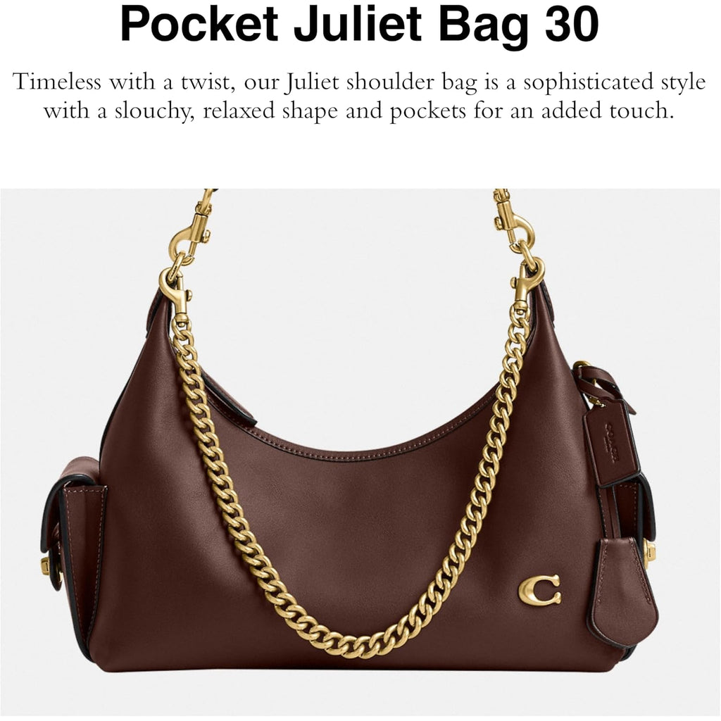 Coach Women’S Pocket Juliet Bag 30