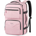 Taygeer Travel Backpack For Women, Travel Personal Item Bag With Shoe Pouch | Tsa Approved Under Seat Carry On Backpack With Water Bottle Pocket Fits 15.6Inch Laptop, Travel Essentials For Airplanes,Pink