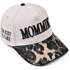 Womens Trucker Hat - With Mommin Embroidery Ponytail Fit - Mom Gifts For Birthday Christmas Valentines Day