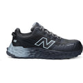 New Balance Fresh Foam Cremorne Composite Toe Safety Shoes For Men - Non Slip, Electrical Hazard - Black/Grey, Low Rise