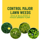 Scotts Turf Builder Liquid Lawn Food Plus Weed Control, 32 Fl. Oz. | Liquid Weed Killer And Grass Fertilizer, Hose-End Applicator