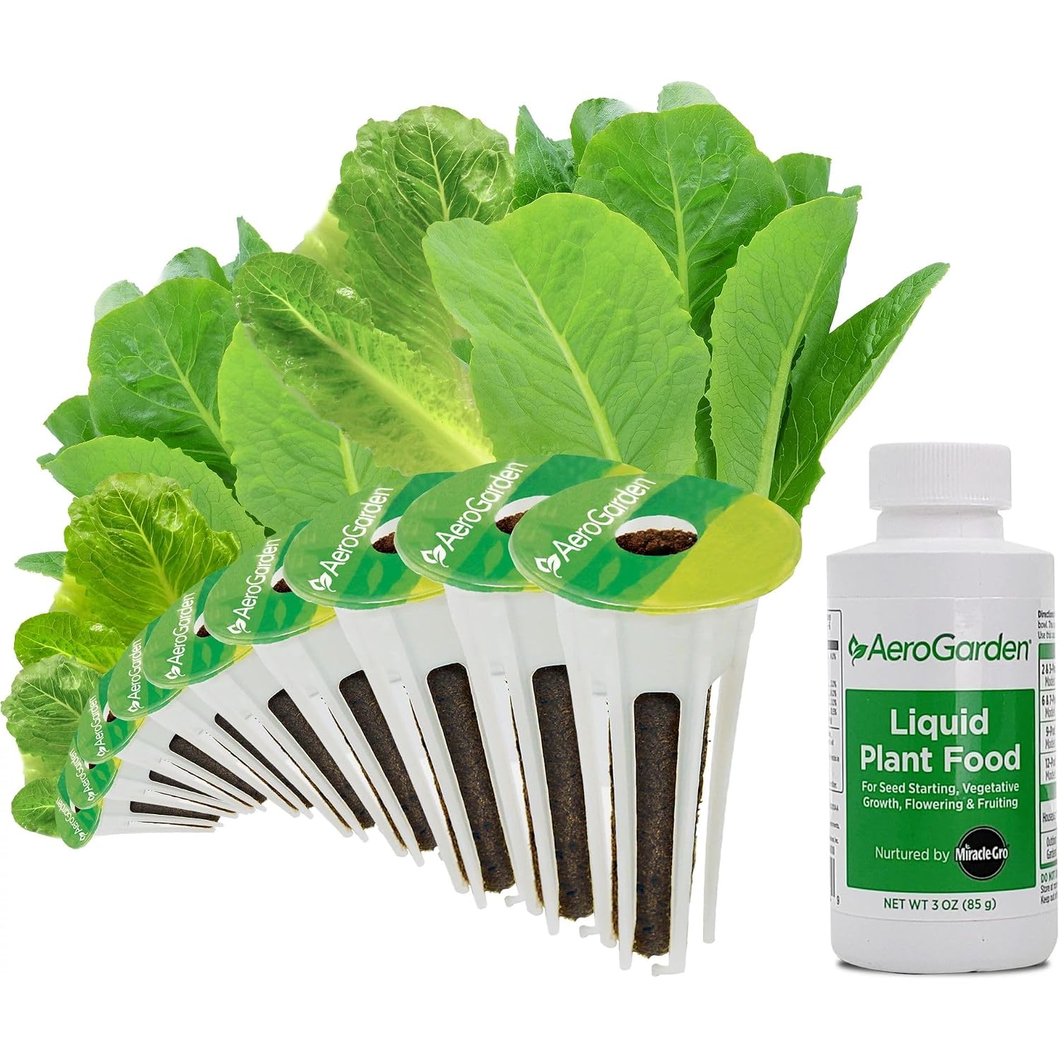Aerogarden Mixed Romaine Lettuce Seed Pod Kit, 9-Pod | Lettuce Seed Pod Kit For Aerogarden Hydroponic Indoor Gardens