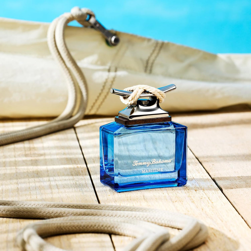Tommy Bahama Maritime Eau de Cologne for Men, Notes of Bergamot, Jasmine, & Sandalwood, Fresh & Warm Scent