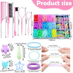 Hair Accessories For Girls, 1695 Pcs Toddler Hair Ties Elastic Hair Ties With Hair Clips Hair Tail Tools, Girls Hair Accessories For Baby Toddlers Kids